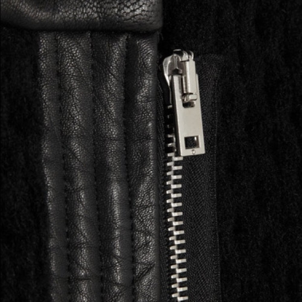 IRO Black Textured Jacket - Picture 6 of 7